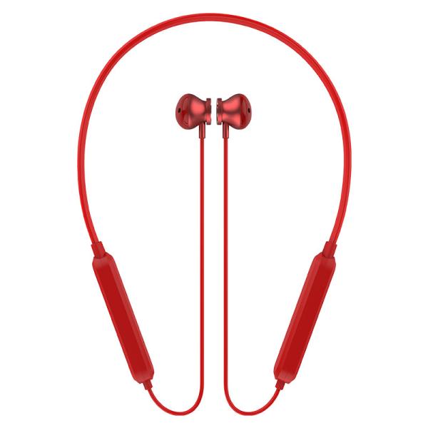 Sport IPX5 10hrs Wireless Neck Earphones With Mic Button Control