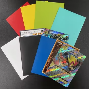 Premium Matte Card Sleeve Customizable Factory-Designed Plastic Game Card Packaging Universal Fit in Multiple Colors
