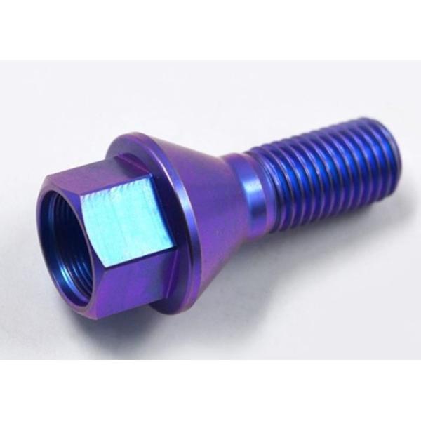 GR2 GR5 Titanium Racing Lug Nuts Wheel Bolt Sleeve Nut For Bike / Industry