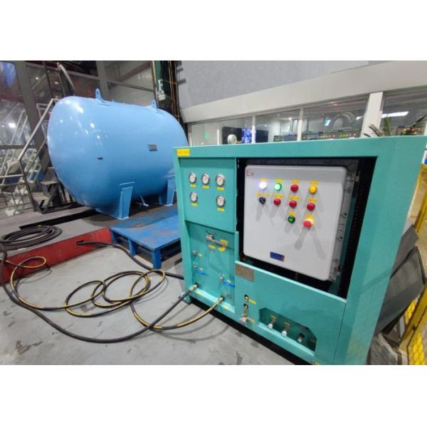 Industrial 25HP Refrigerant Recovery Equipment  for both of vapor and liquid refrigerant for ISO tank