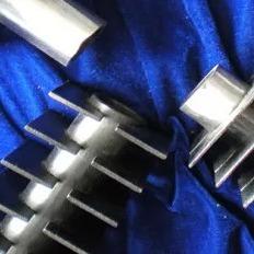tubos de aleta soldados 3.5mm