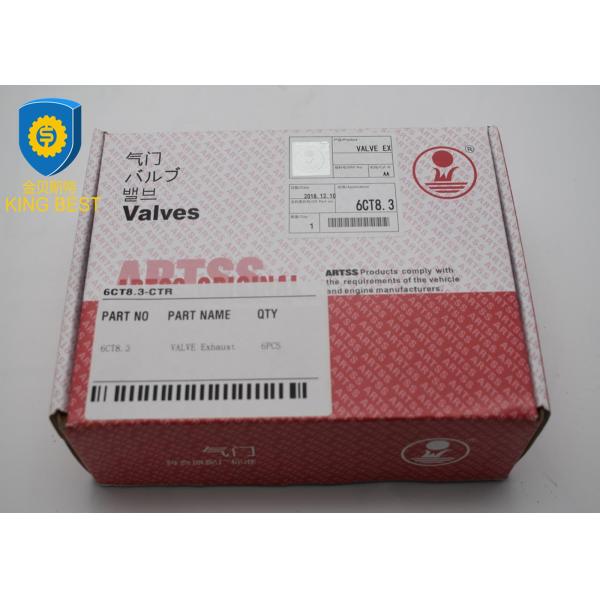 Cummins 6CT8.3 6CTA8.3 Engine Intake And Exhaust Valves For Hyundai R300-5