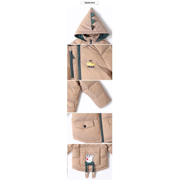 Red Black Waterproof New Look Jackets Childrens Faux Fur Kids Padded Designer Long Parka Winter Boys Coats