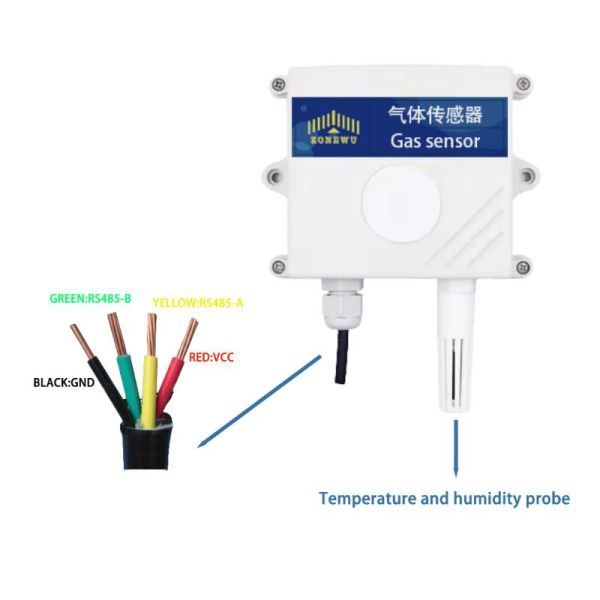 RS485 MODBUS RTU Methane Sensor with High Precision Measurement and Stable Performance in Chemical Plants and Workshops