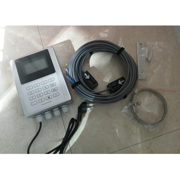 RS232 DN25 12m/S Clamp On Ultrasonic BTU Flow Meter