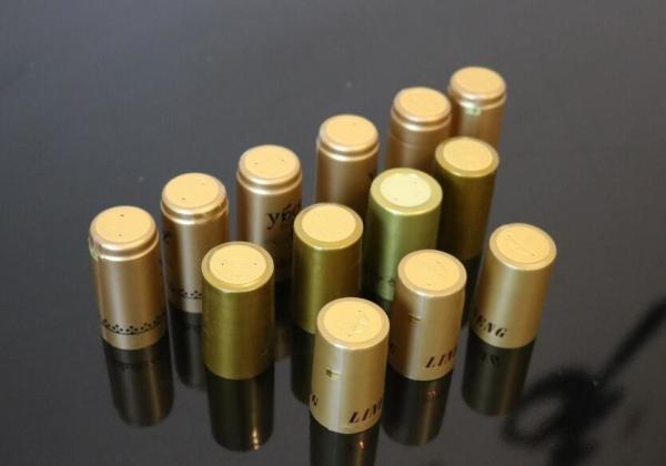 Heat shrink/ PVC capsules for bottles of wine  grappa  spirits oil  vinegar and beer