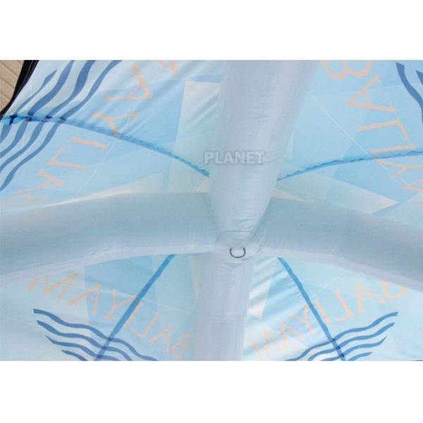 Blue Air Arch Dome 0.4mm Plato Advertising Inflatable Tent