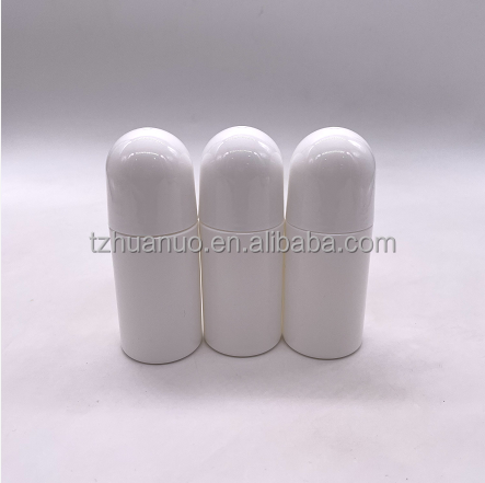 Основной материал PE 50 мл HDPE жидкая бутылка с шарикоподшипником для медицинской упаковки