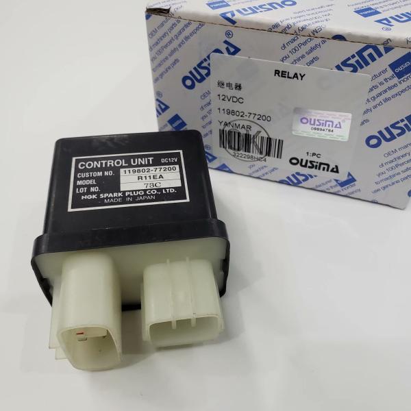 Блок управления 11980277200 реле начала 119802-77200 OUSIMA для частей запасных частей экскаватора YANMAR