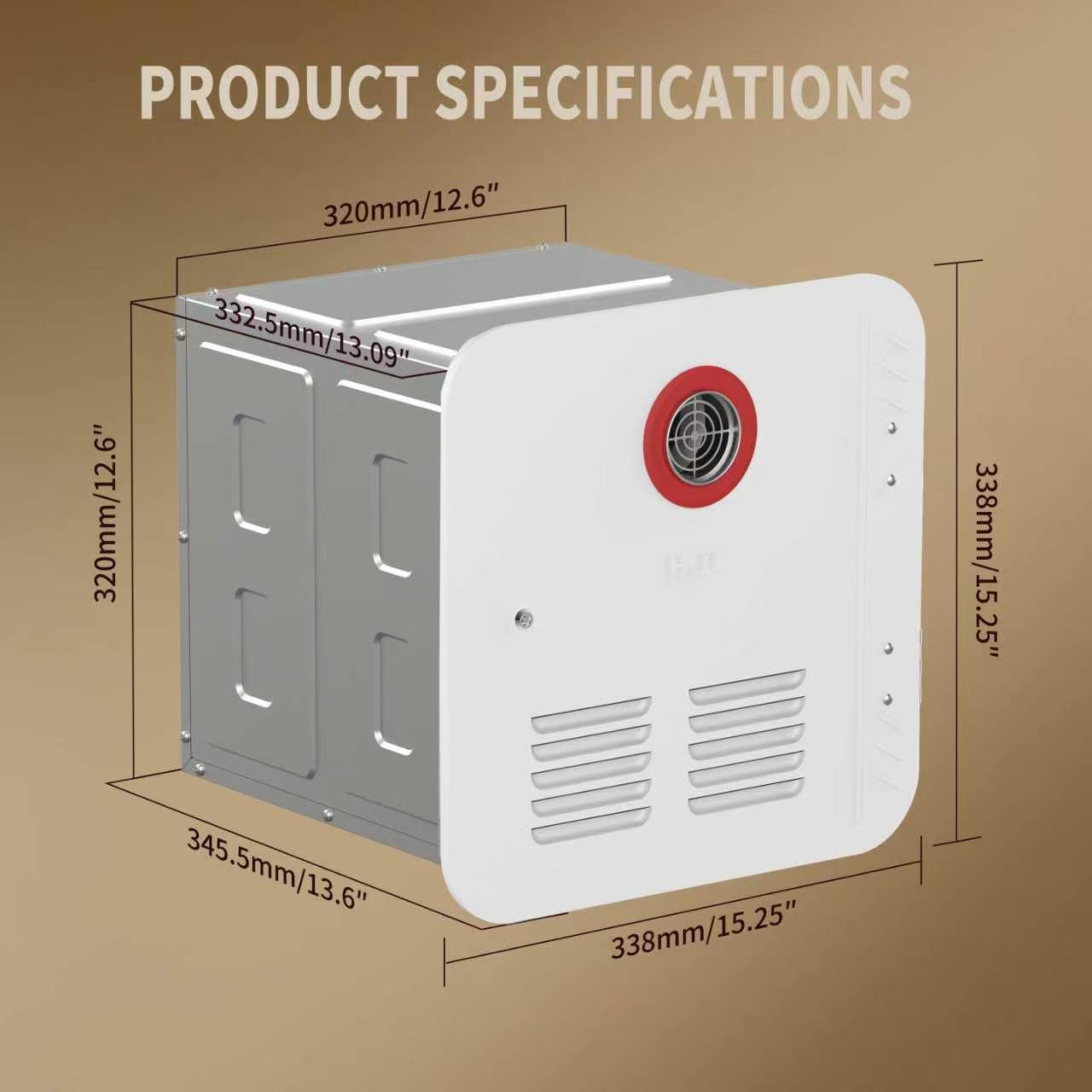 RV Motorhome 12V DC Tankless Instant Propane Gas Water Heater 80,000 BTU Stainless Steel Outdoor Camping On-Demand Hot Selling