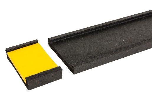 Customized Rubber Rail 45mm / 66mm Rubber Bump Rail Multipart