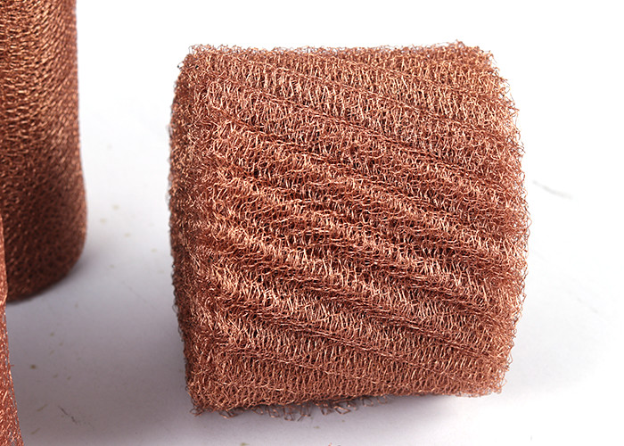 High Filtration Efficiency Loop Knit Wire Mesh Flexible And Bendable