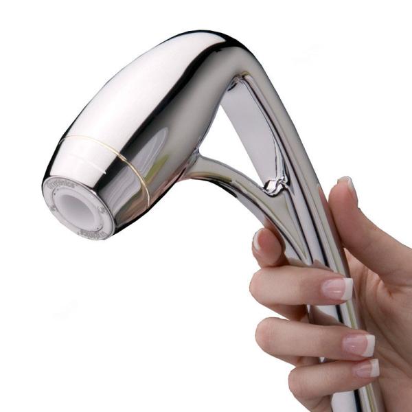 Oxygen Pressurized Chrome Shower Head , Silver Hand Nozzle Unique Shower Heads