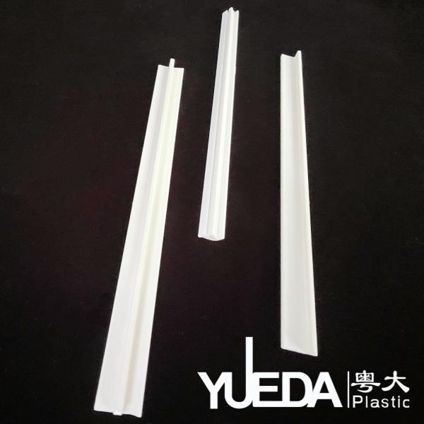 SGS Tailor Made PVC Plastic Profiles For Windows Doors / Tables / Bed Boards