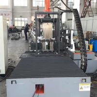 Machine de formage de rouleaux de canaux en acier galvanisé à profil C 1,2 - 2,6 mm avec moteur de 22 kW
