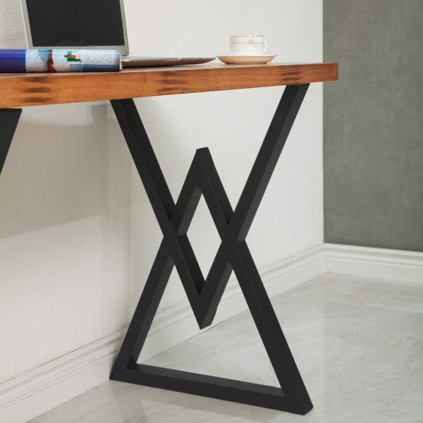 Stylish Creative Iron Desk Feet Simple Table Legs Dining Room Hardware Stand Furniture Table Leg