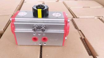 Aluminium Rotary Stroke Rack And Pinion Pneumatic Actuator With ISO 5211 Mounting