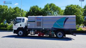 HOWO Vacuum Street Sweeper Truck Mounted Road Sweeper Manufacturers