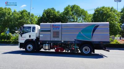 HOWO Vacuum Street Sweeper Truck Mounted Road Sweeper Manufacturers