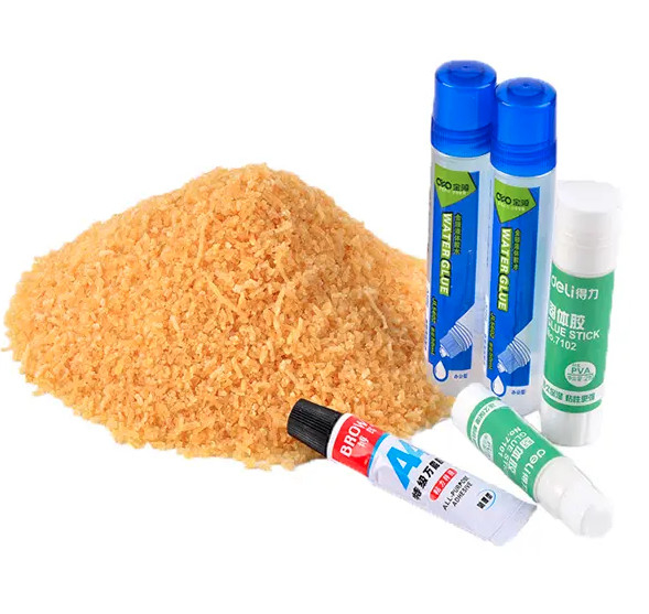 Produits de construction à base de gélatine en poudre