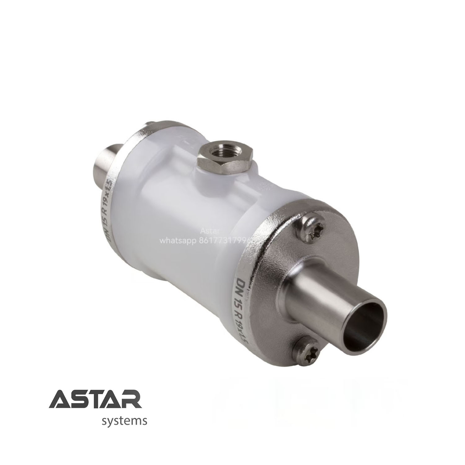 Vmp015.02xk. 50r Compact Pneumatic Pinch Valve (DN15) for Powder Coating