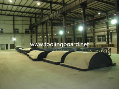 High Stable Dimension ZK460 ZK5100 ZK5120 ZK5166 Polyurethane Model Board for Aircraft tooling