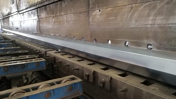Polygonal Distribution Galvanized Steel Pole Min Yield Strength 345mpa