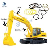 Hyundai Excavator R210-7 Arm Boom Bucket Cylinder Seal Kit Pour le R210LC-7 R210-9 kx018 RG108-89070 Kit de scellé de soupape de commande