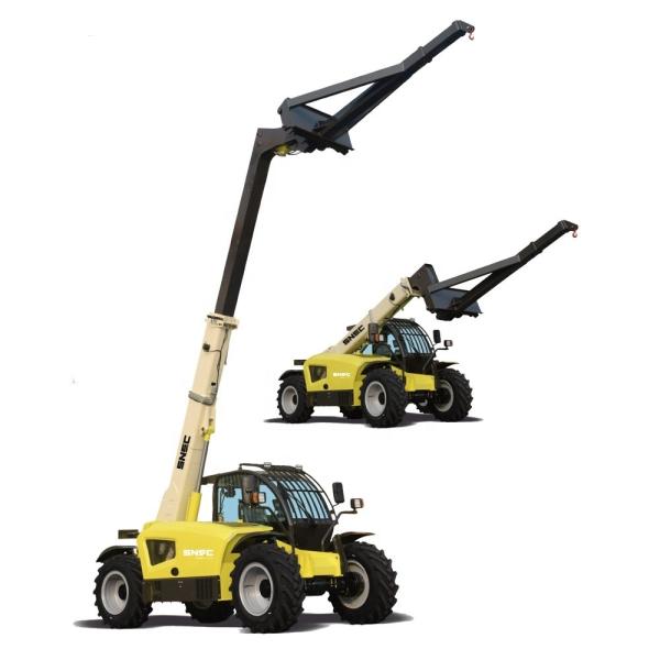 4x4 7m Quatro rodas Direção 3 toneladas 4 toneladas Alteza de elevação Telemanejadora Telescópica Boom em empilhadeira