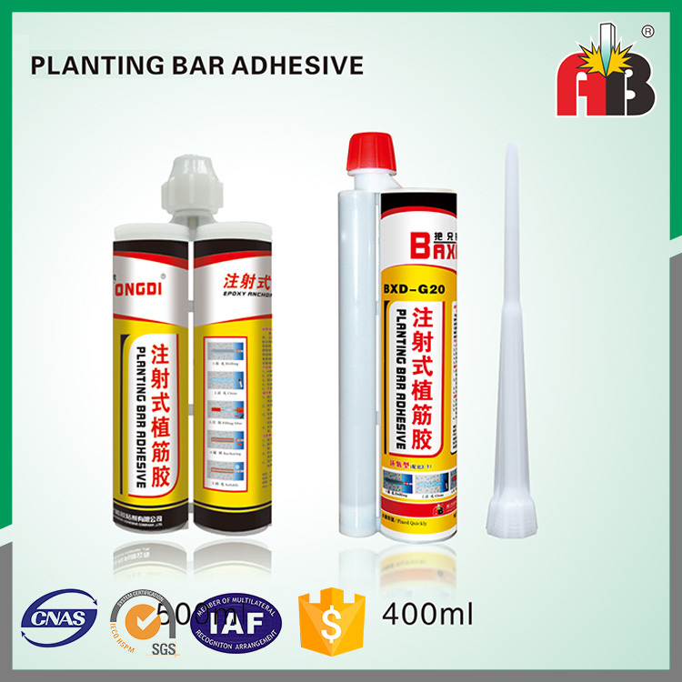 360ml Epoxy AB Glue with Temperature Resistance -60°C to +100°C and 18 Months Shelf Life for Construction Anchoring