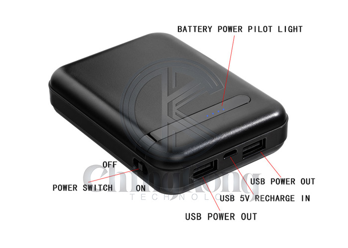 Спрятанная портативная машинка банка силы антенн 1.2W Jammer 4 сигнала GSM GPS