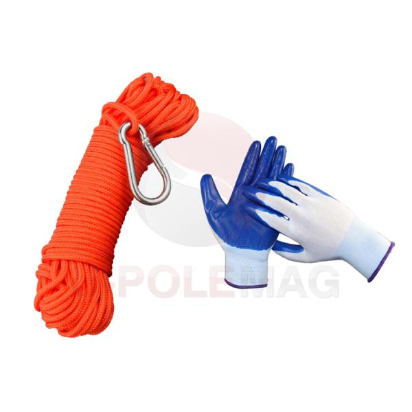 Q235 Coupe d'acier ronde NdFeB aimants aimants de pêche avec 800 KG super forte force de traction