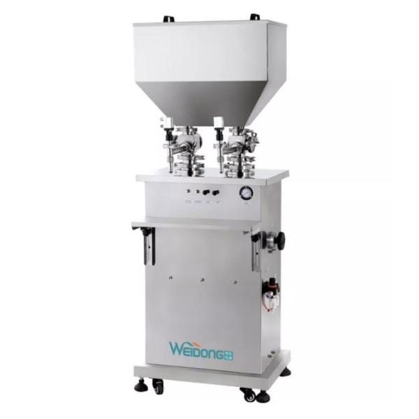 Vertical Pneumatic Cosmetic Liquid Filling Machine Explosionproof Semi Automatic
