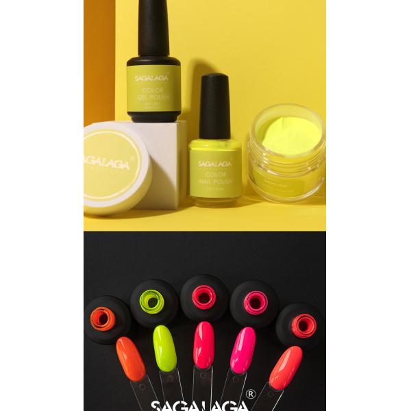 3 in 1 Gel  Nail Polish and Dipping Powder Gel Set Clear Dip Powder Base Polish High Quality Remover Wholesale Colors