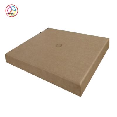 O presente do papel de embalagem de Brown ensaca o tipo de dobramento proteção ambiental