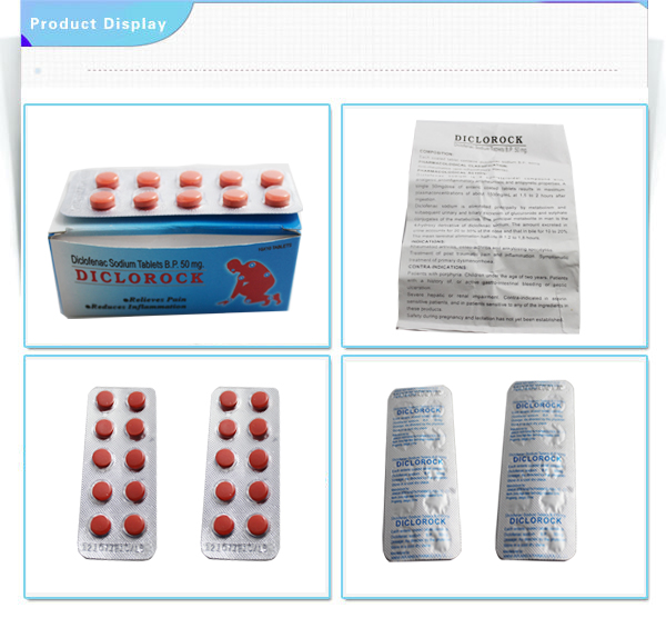 GMP Western Medicine, Diclofenac Sodium Tablets, BP/USP