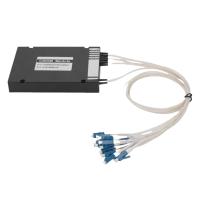Dual Fiber 4 Channels CWDM Mux Demux 1470 To 1530nm For Fiber Optic Solutions In Metro Access 5G Fronthaul And Data Centers