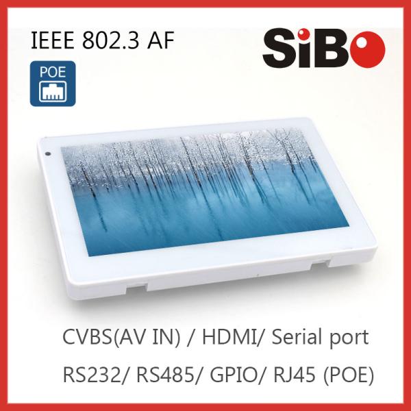RJ45 POE Wifi Inwall Flush with metal bracket Touch Screen Android Panel PC for Door Phone System