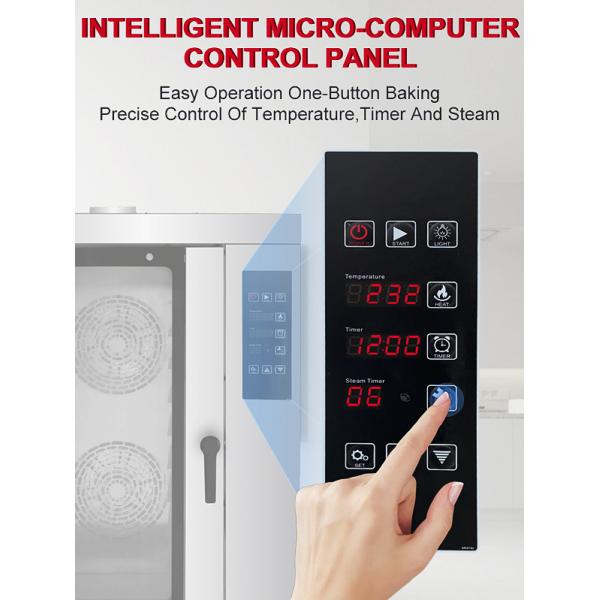 Professional Full Sets Commercial Ovens for High Productivity Bakery Kitchen Projects
