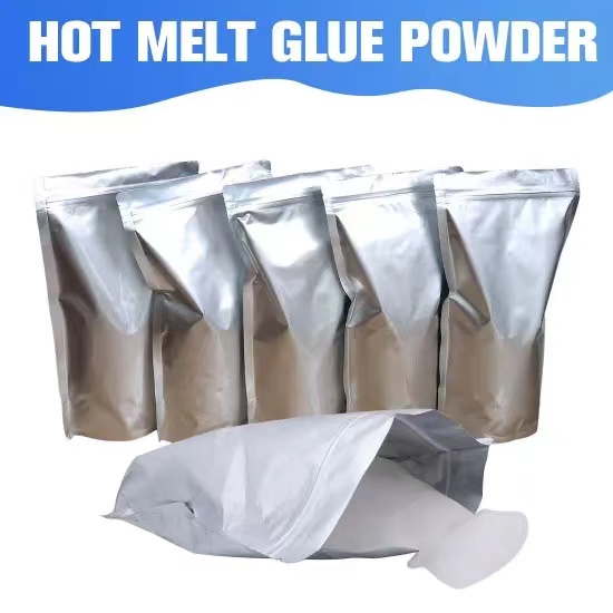 Textile Heat Transfer Black DTF Powder Adhesive Hot Melt DTF White Powder