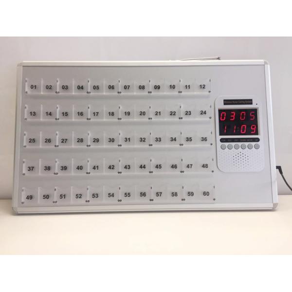 Équipement infirmier de service récepteur de panneau en alliage d'aluminium avec annonces vocales