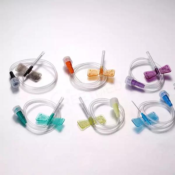 CE Medical Care Safety Dull Av Fistula Needle Stainless Steel Injection Puncture Instrument