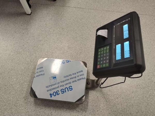Aluminum Platform Bench Scale 500x400mm 150kg Weighing Scale