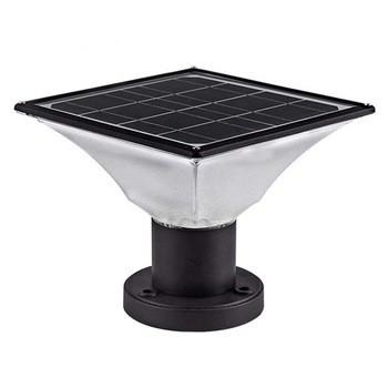 Aluminum Outdoor Column Lamp Gate Villa Garden Fence Cap Light Solar Powered
