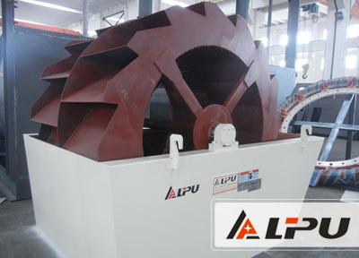 Wheel Or Bucket Sand Washer Sand Washing Machine 7.5kw 3450 × 2570 × 2750mm