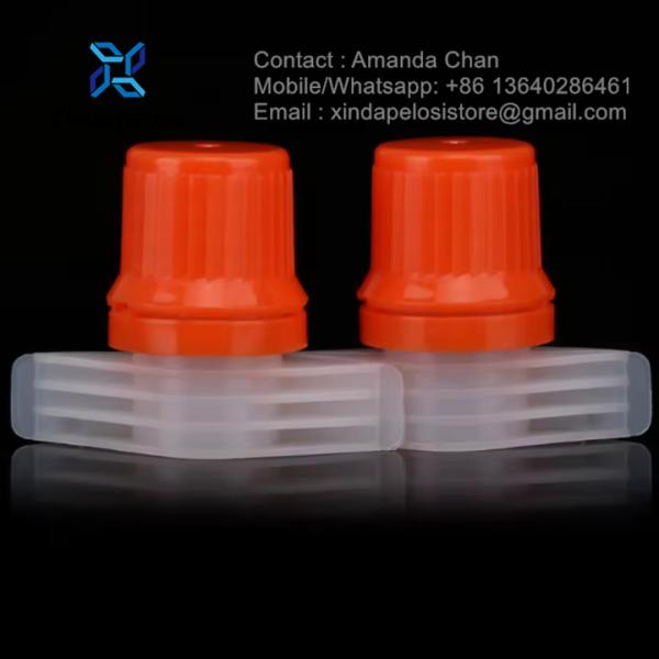 Beverage Pouch Plastic Spout Cap For Liquid Food Pouch Juice Bag