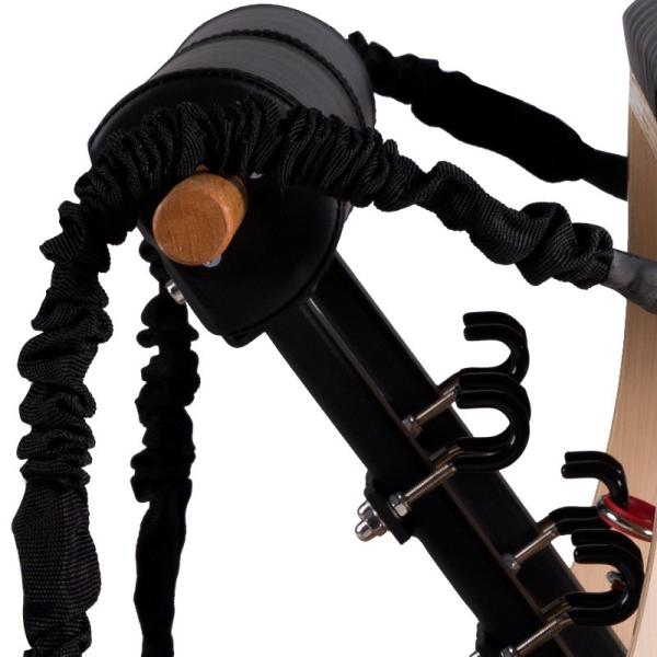 Gericon Best quality pilates reformer wooden combo chair with wooden base