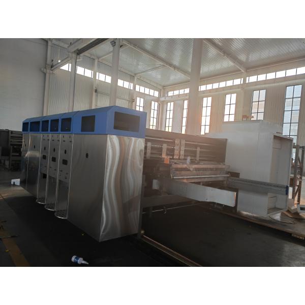 Fully Computerized Carton Die Cutter Machine Jumbo Flexo Printing Slotter