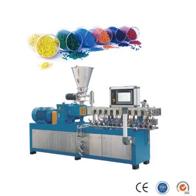 PP PE PVC 80% CaCO3 Granulação de Plástico de Enchimento Masterbatch Extruder Twin Screw