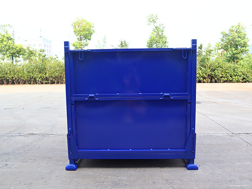 Гибкая и складываемая металлическая клетка для поддонов с настраиваемыми вариант